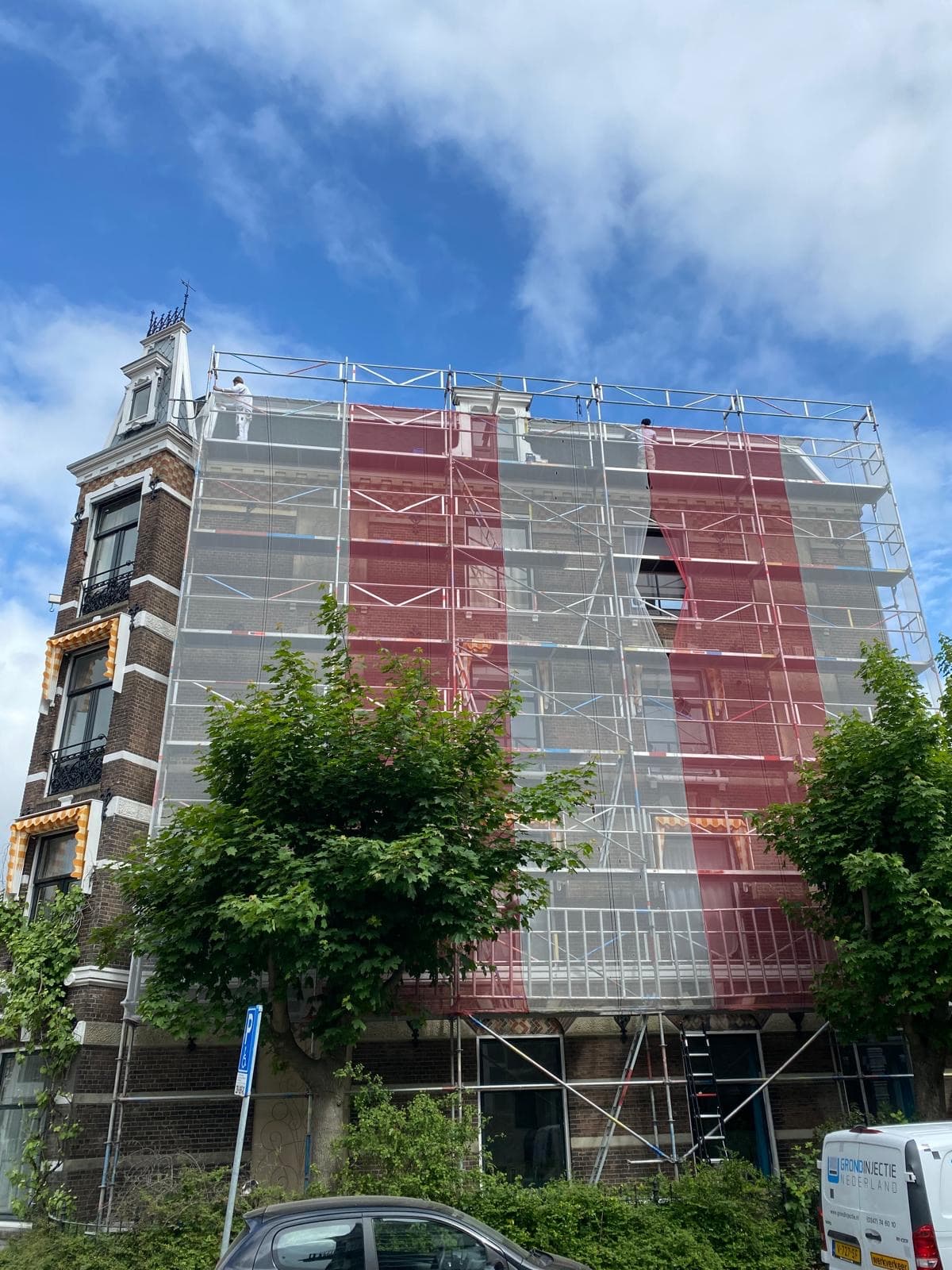 Een goed onderhouden gevel dankzij planmatig schilderwerk