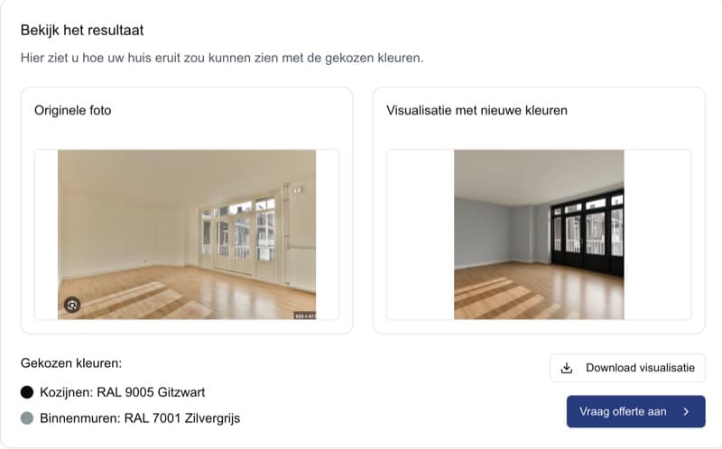 Virtuele Huisschilder Demo